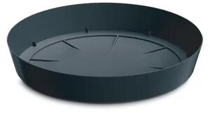 Prosperplast plastová podmiska Lofly antracit Ø 19 cm