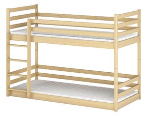 Detská poschodová posteľ MACY - 80x200, borovica