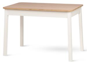 STIMA Stôl KONY Odtieň: Dub Wotan, Odtieň nôh: Biela, Rozmer: 110 x 70 +35cm