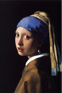 Reprodukcia obrazu Johannes Vermeer - Girl with a Pearl Earring, 40 x 30 cm