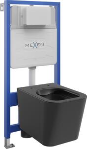 Mexen Fenix Slim, podomietkový modul a závesné WC Teo, čierna matná, 6103385XX85