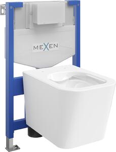 Mexen Fenix XS-F, podomietkový modul a závesné WC Teo, biela, 6803385XX00