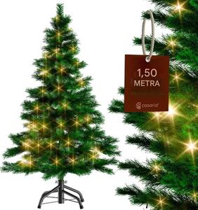 Umelý vianočný stromček 150 cm + svetelná reťaz