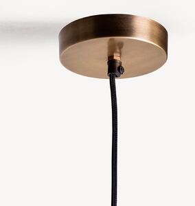 MUZZA Stropná lampa combina Ø 56 cm prírodná