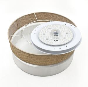 LED stropné svietidlo SIRJA BOHO LED/20W/230V pr. 35 cm béžová/biela