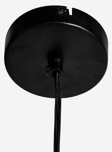 MUZZA Stropná lampa kolopo Ø 39 cm čierna