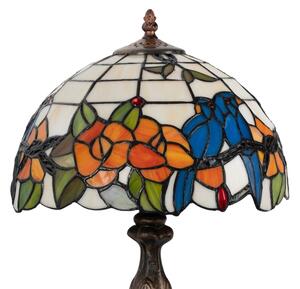 Brilagi - Tiffany vitrážová stolová lampa JUNGLE 1xE27/60W/230V