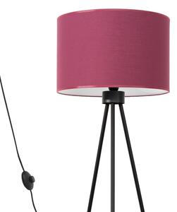 Sollux SL.1856 - Stojacia lampa NEVIA 1xE27/15W/230V červená