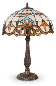Brilagi - Tiffany vitrážová stolná lampa MIRABELLA 2xE27/60W/230V
