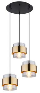 Globo 15560-3H závesný luster Milley 3x60W | E27