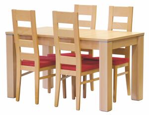 Stima Stôl PERU Rozklad: Bez rozkladu, Odtieň: Jelša, Rozmer: 120 x 80 cm