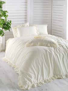 Bavlnené posteľné prádlo SNOW WHITE/160x200(P) STONEWASHED