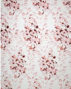 Bielo ružová flano deka POWDERY 150 x 200 cm
