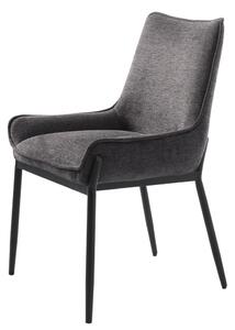 Tmavosivá jedálenská stolička Calgary – Unique Furniture