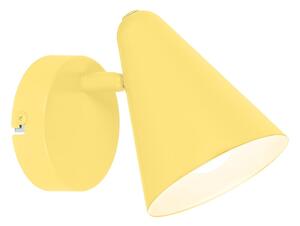 Žlté nástenné svietidlo Amor – Candellux Lighting