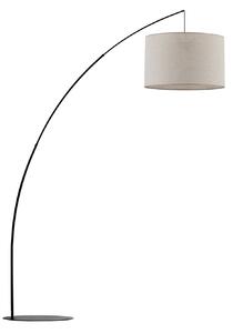 Stojacia lampa Moby Nature s textilným tienidlom
