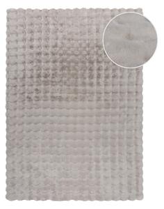 Svetlosivá syntetická kožušina 120x170 cm Waffle Faux Fur – Flair Rugs