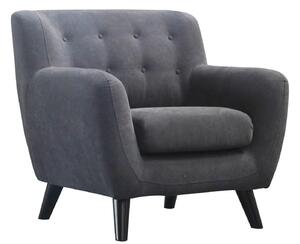 KRESLO, textil, tmavosivá Luca Bessoni - Kreslá, Online Only