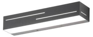 Nástenné svietidlo LED Banny, antracitová farba, šírka 31 cm, Up- &