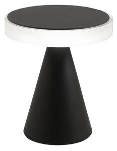 Stolná lampa Neutra LED, výška 20 cm, čierna, dotykový stmievač