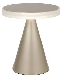 Stolná lampa Neutra LED, výška 27 cm, matná zlatá, dotykový stmievač