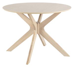 Okrúhly jedálenský stôl Neeja 105 cm dub