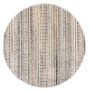 Béžový okrúhly koberec 140x140 cm Camino – Flair Rugs