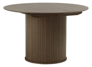 Okrúhly rozkladací jedálenský stôl ø 120 cm Nola – Unique Furniture