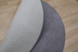 Vopi koberce Kusový koberec Apollo Soft sivý kruh - 100x100 (priemer) kruh cm