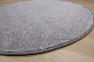 Vopi koberce Kusový koberec Apollo Soft sivý kruh - 200x200 (priemer) kruh cm