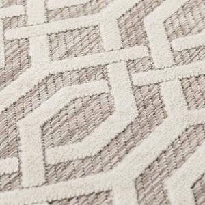 Flair Rugs koberce Kusový koberec Piatto Mataro Natural – na von aj na doma - 66x230 cm