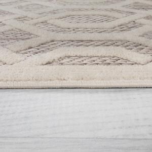 Flair Rugs koberce Kusový koberec Piatto Mataro Natural kruh – na von aj na doma - 160x160 (priemer) kruh cm