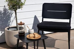 Venture design Záhradná stolička LINA Farba: Čierna