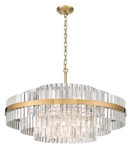 Zuma Line P0567-16A-2GAC - Luster na reťazi CONSTANTINOPLE 16xG9/28W/230V zlatá