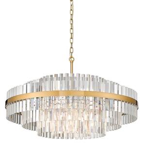 Zuma Line P0567-16A-2GAC - Luster na reťazi CONSTANTINOPLE 16xG9/28W/230V zlatá