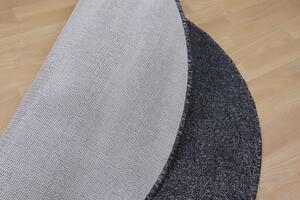 Vopi koberce Kusový koberec Apollo Soft antra kruh - 100x100 (priemer) kruh cm