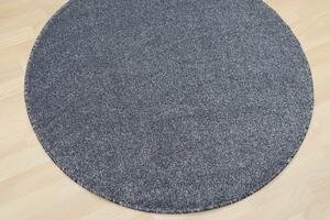 Vopi koberce Kusový koberec Apollo Soft antra kruh - 300x300 (priemer) kruh cm