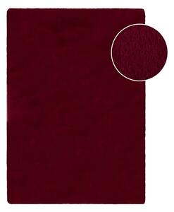 Vínová syntetická kožušina 160x230 cm Ivy Luxury Fur – Flair Rugs