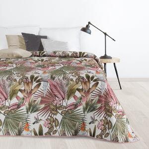 Dekorstudio Prehoz na posteľ PARROT s potlačou exotických rastlín Rozmer prehozu (šírka x dĺžka): 170x210cm