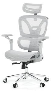Kancelárska stolička sivá KA-B2361 GREY