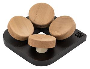 HUUM ergonomický podhlavník do sauny TASA black