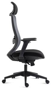 Kancelárska stolička s vysokým operadlom, sedák čierny (a-V322 čierna)