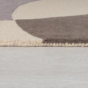 Okrovožltý vlnený koberec 170x120 cm Glow - Flair Rugs