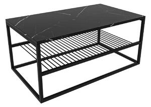 Dizajnový konferenčný stolík Galilee 95 cm čierny
