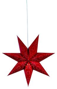 Markslöjd Markslöjd 700122 - Vianočná dekorácia SATURNUS 1xE14/25W/230V pr. 45 cm červená ML1278 + záruka 3 roky zadarmo