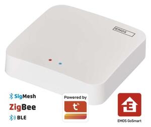 Emos H5001 GoSmart Multifunkčná brána ZigBee 60x60x15mm, biela, Bluetooth, Wi-Fi