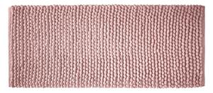Ružová kúpeľňová predložka 50x120 cm Aspen Bobble – Bianca