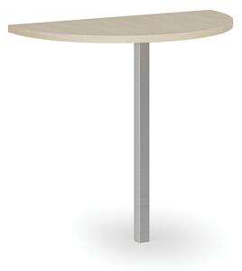 Prístavba pre kancelárske pracovné stoly PRIMO, 800 mm, biela