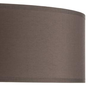Stropné svietidlo Rondo, hnedé, Ø 38 cm