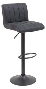 Barová stolička Portland vintage grey